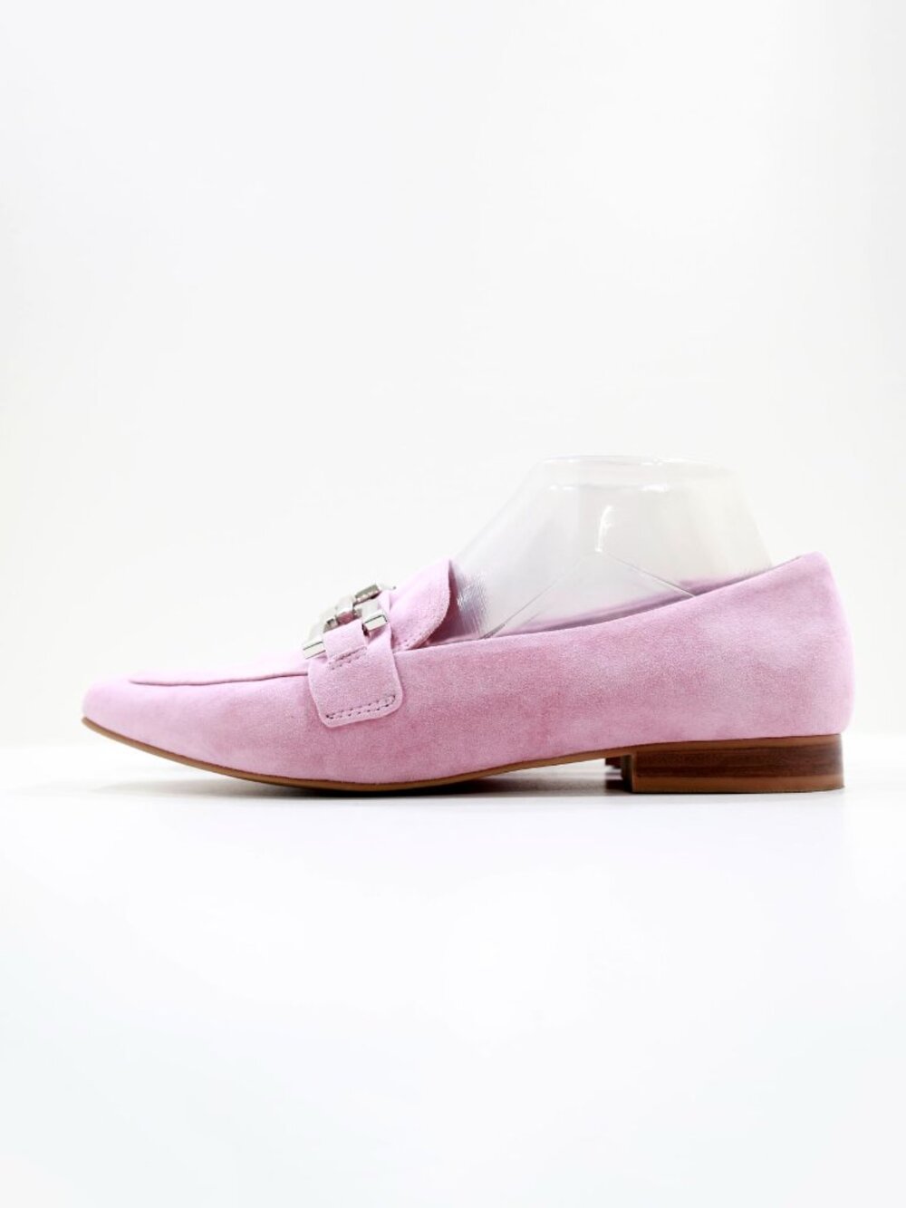 Steve Madden Ryann Lilac Suede Leather Flat Loafers - Women's 10
